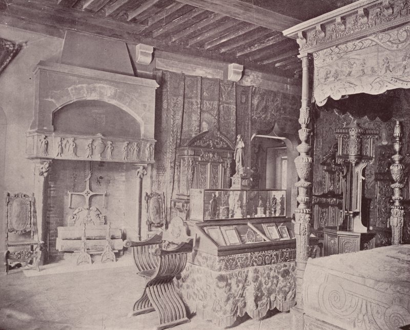 Pariisi: Francis I:n huone, Musee Cluny (m/v kuva) tekijältä French Photographer