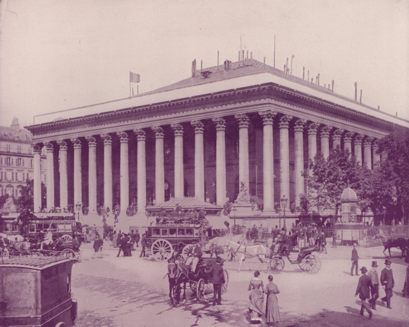 Paris: The Bourse (m/w kuva) tekijältä French Photographer