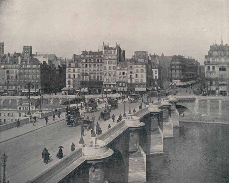 Pariisi: Pont Neuf eli uusi silta (m/w kuva) tekijältä French Photographer