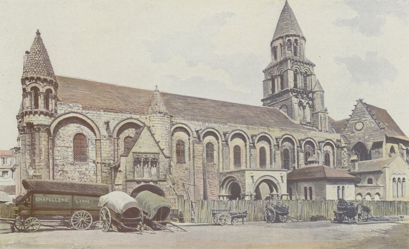 Poitiers, Notre-Dame-la-Grande-kirkko, S-sivujulkisivu tekijältä French Photographer