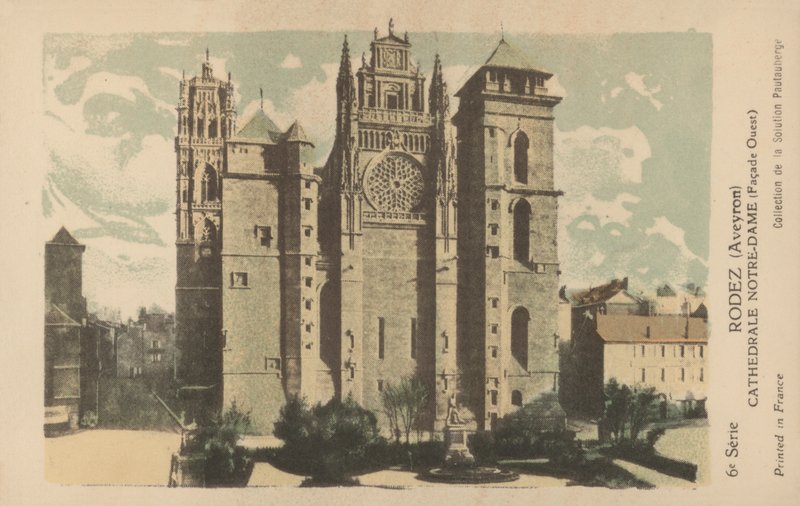 Rodez, Aveyron, Notre Damen katedraali tekijältä French Photographer