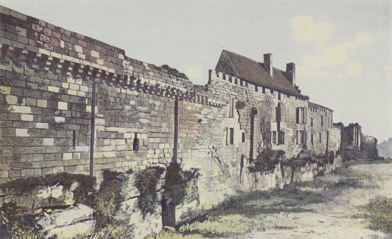 Saint-Emilion, Vallien jäännökset luoteeseen, Logis de Malet tekijältä French Photographer