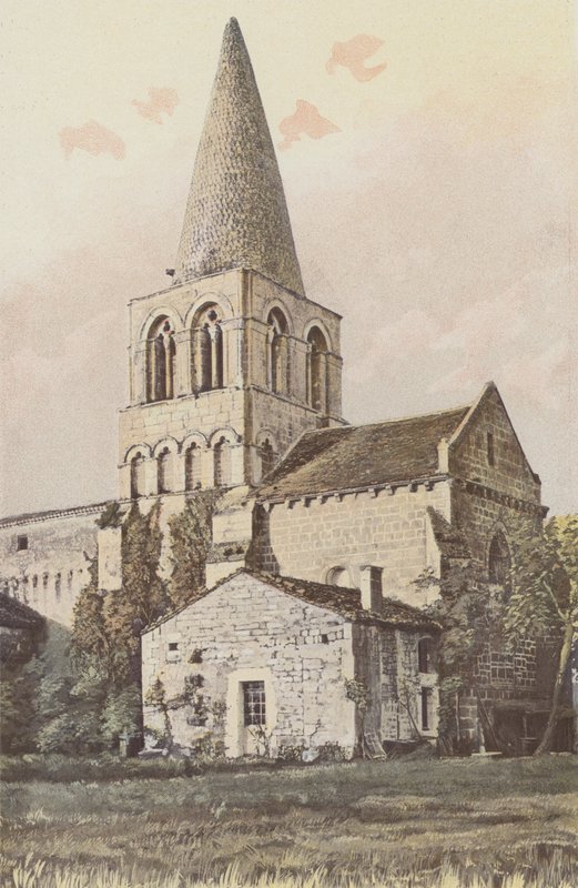 Saint-Estephe, kirkko, kellotorni ja Apse tekijältä French Photographer
