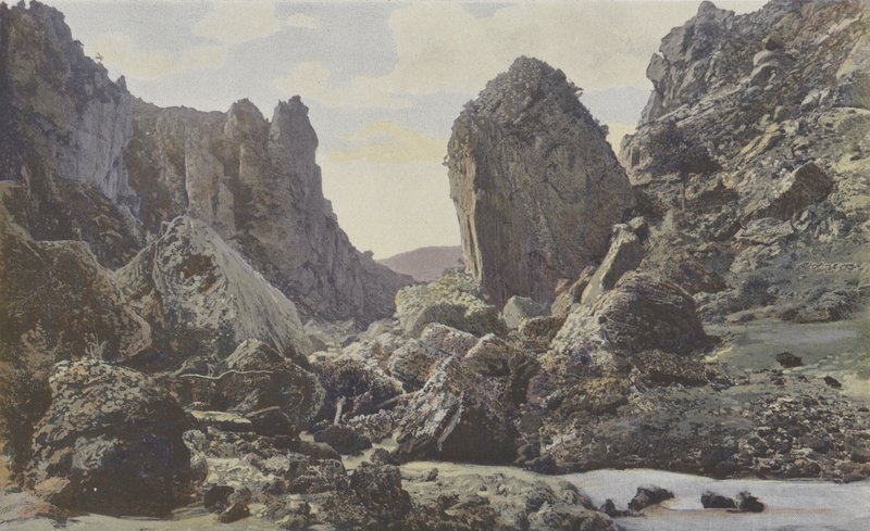 Saint-Georges-de-Levejac, Chaos du Pas de Soucy, Tarnilla, alavirran näkymä tekijältä French Photographer