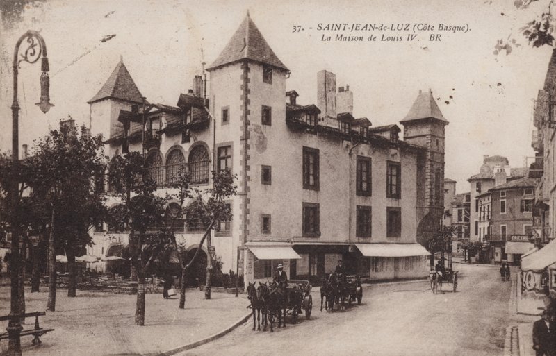 Saint-Jean-De Luz, Baskimaan rannikko, Louis IV:n talo tekijältä French Photographer