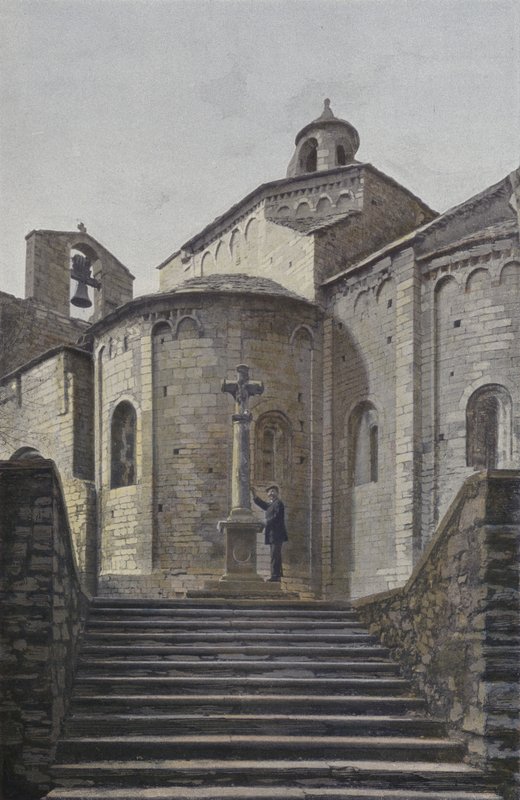 Saint-Martin-de-Londres, kirkko, yhdessä S E tekijältä French Photographer
