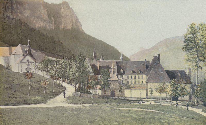 Saint-Pierre-de-Chartreuse, Grande-Chartreusen luostari, sisäänkäynti tekijältä French Photographer