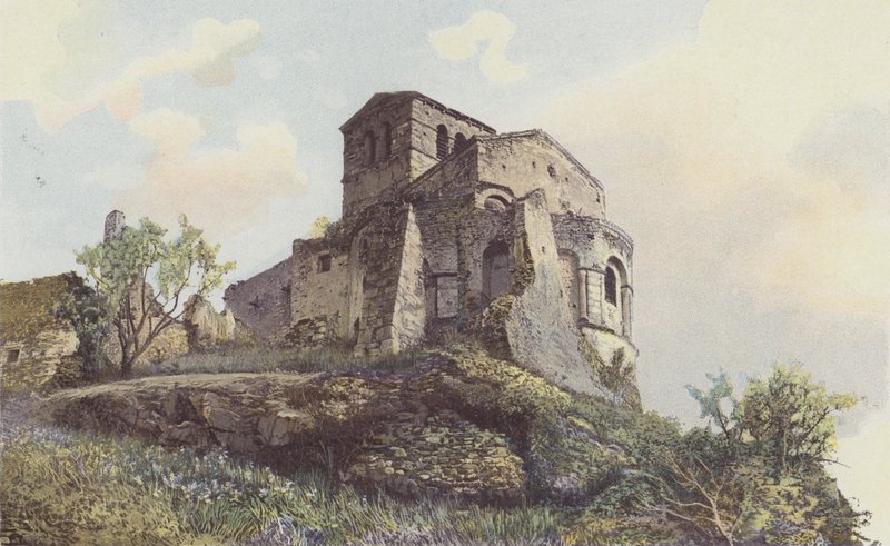 Saint-Romain-le-Puy, kirkko tekijältä French Photographer