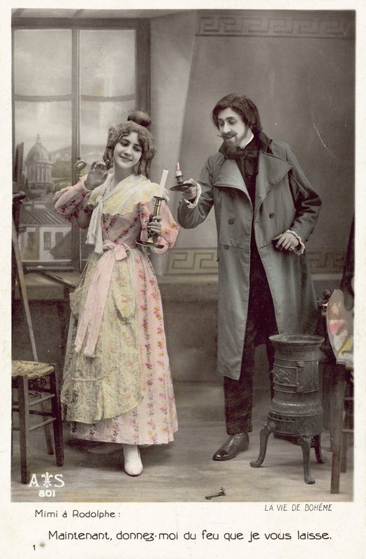 Kohtaus La Vie De Bohemesta (värikuva) tekijältä French Photographer