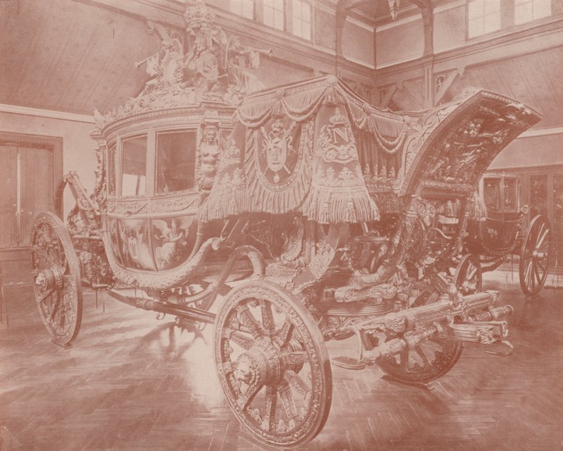 Prinssin keisarillisen valtion vaunu, Versailles (m/w kuva) tekijältä French Photographer