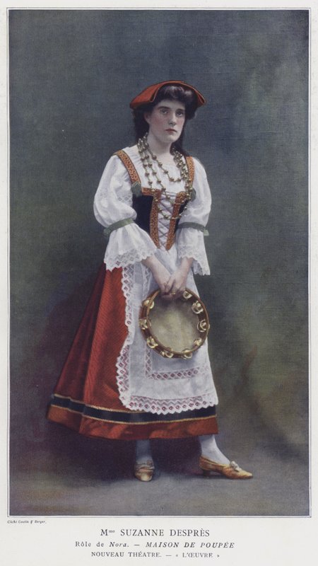 Suzanne Despres Noran roolissa Nukkekodissa (värillinen kuva) tekijältä French Photographer