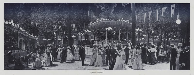 Jardin de Paris (valkoinen kuva) tekijältä French Photographer
