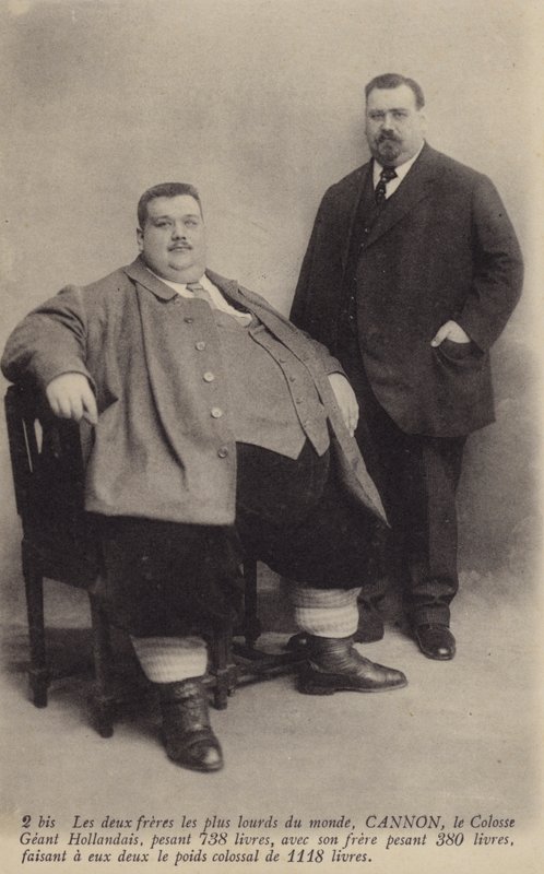 Kaksi maailman painavinta veljeä, jotka painavat yhteensä 1118 kiloa tekijältä French Photographer