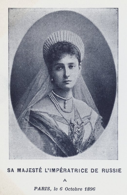 Venäjän tsaaritar Aleksandra Pariisissa, Ranskassa tekijältä French Photographer