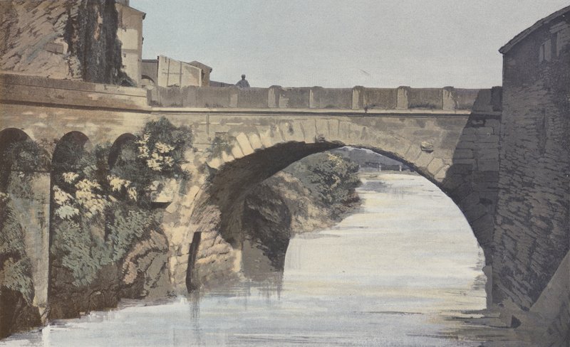 Vaison, roomalainen silta, ylävirran näkymä tekijältä French Photographer