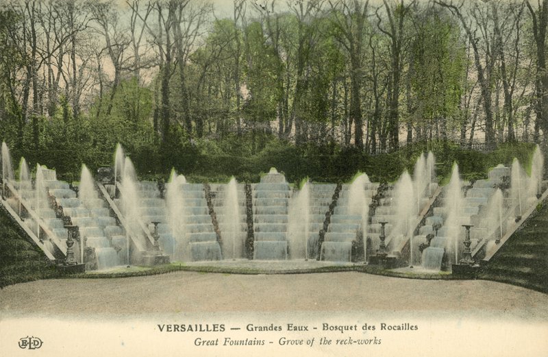 Versailles, Grand Eaux, Grove Of Rockeries tekijältä French Photographer