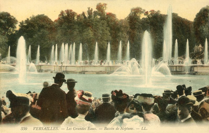 Versailles, Suuret vedet, Neptunuksen allas tekijältä French Photographer