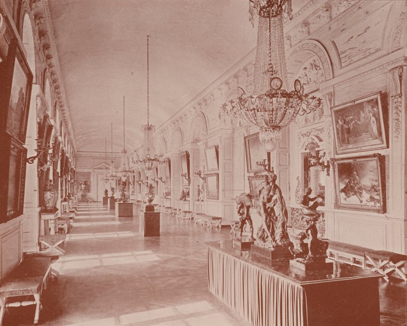 Suuren Trianonin gallerian eteinen, Versailles (m/v kuva) tekijältä French Photographer