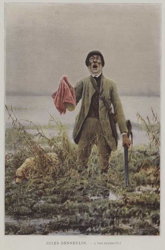 Terveydeksi! (Siunausta!) (väri litho) tekijältä French School