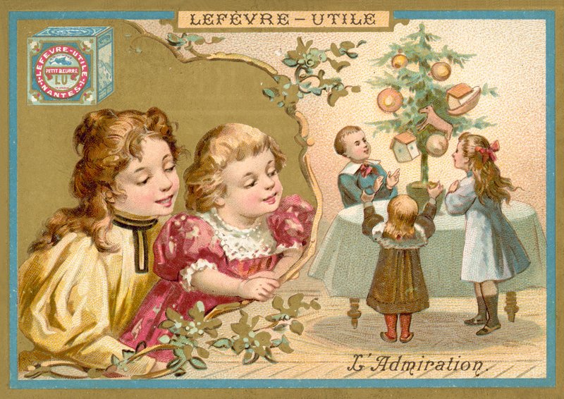 Ihailu (chromolitho) tekijältä French School