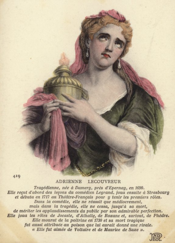 Adrienne Lecouvreur (värikaiverrus) tekijältä French School