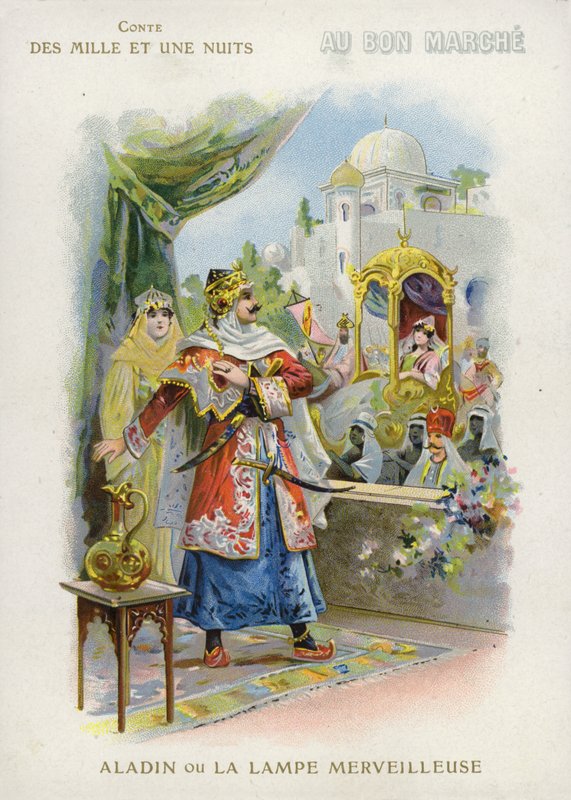 Aladdin ja maaginen lamppu tekijältä French School