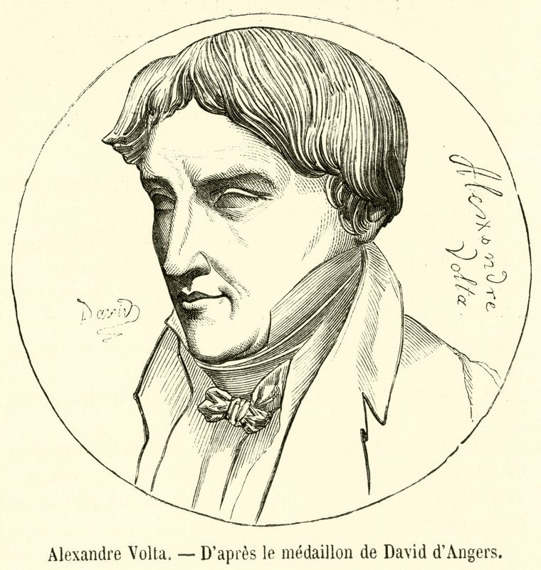 Alexandre Volta (kaiverrus) tekijältä French School