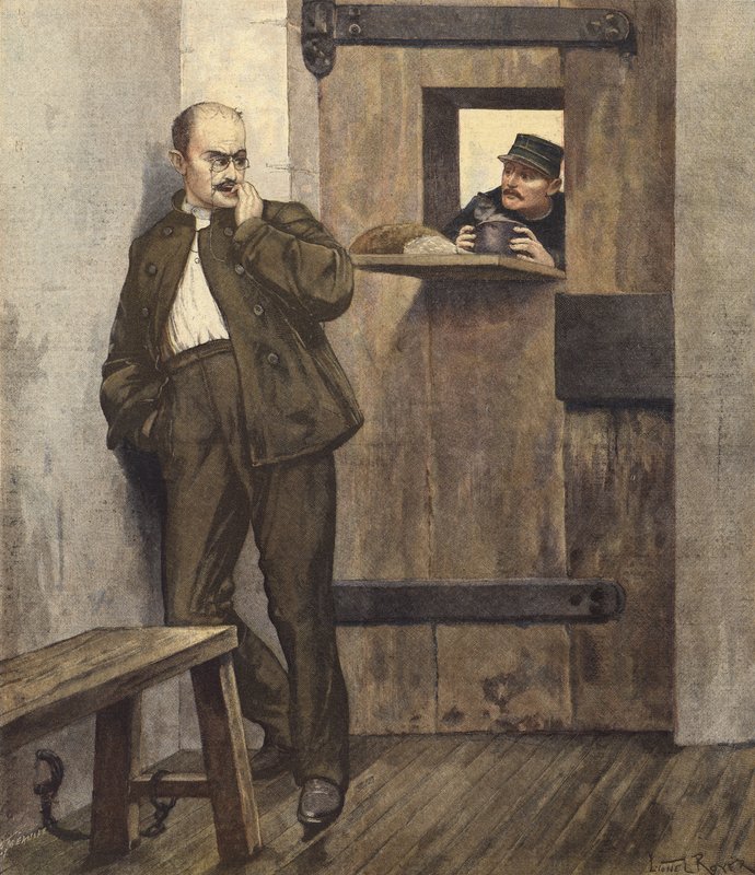 Alfred Dreyfus vankilassaan tekijältä French School