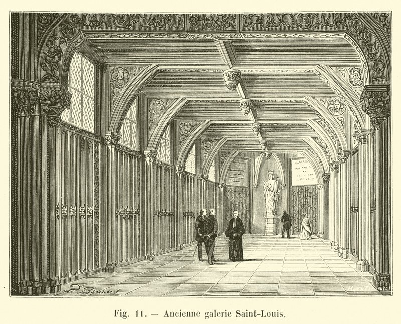 Entinen Saint-Louis-galleria tekijältä French School