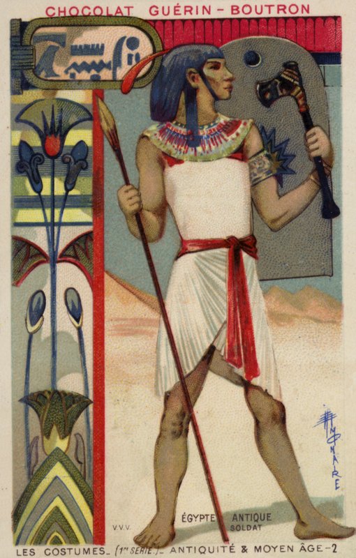Muinainen egyptiläinen sotilas tekijältä French School