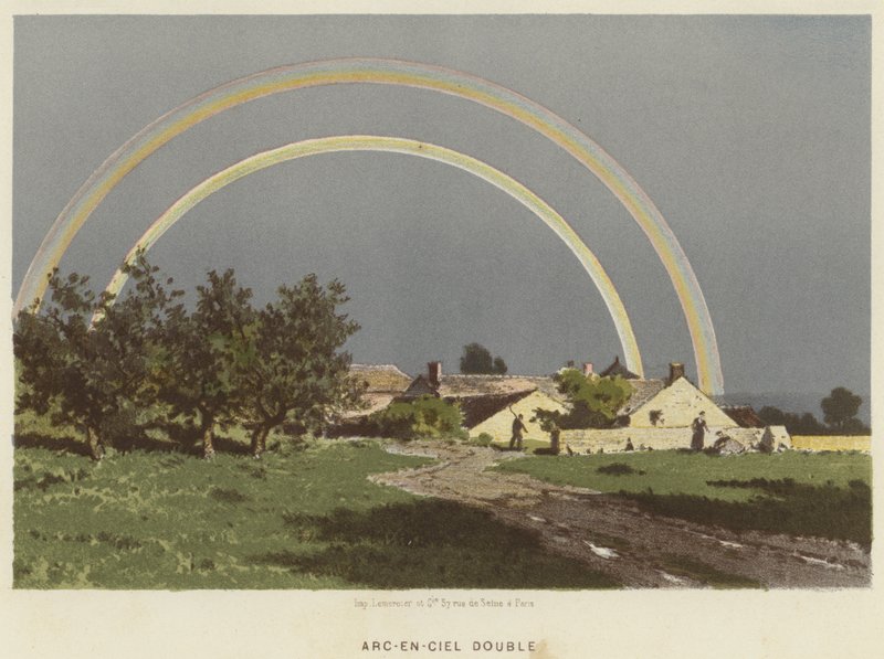 Double Rainbow (väri litho) tekijältä French School