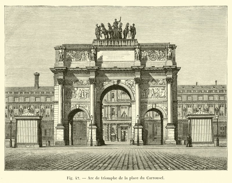 Riemukaari Place du Carrouselissa tekijältä French School