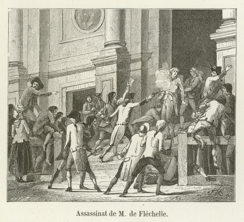 Madame de Flechellen salamurha tekijältä French School