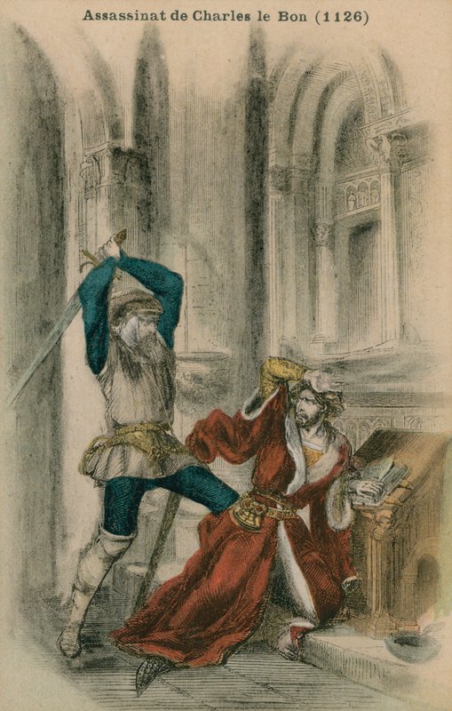 Charles Le Bonin salamurha, 1126 jKr tekijältä French School