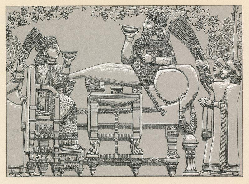 Assyrialainen puku tekijältä French School