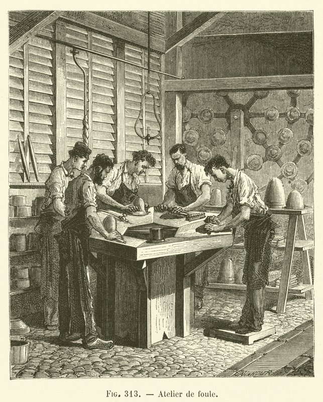 Joukkotyöpaja (kaiverrus) tekijältä French School