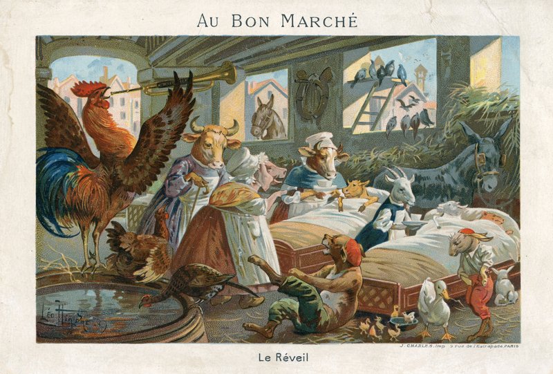Au Bon Marche -kauppakortti tekijältä French School