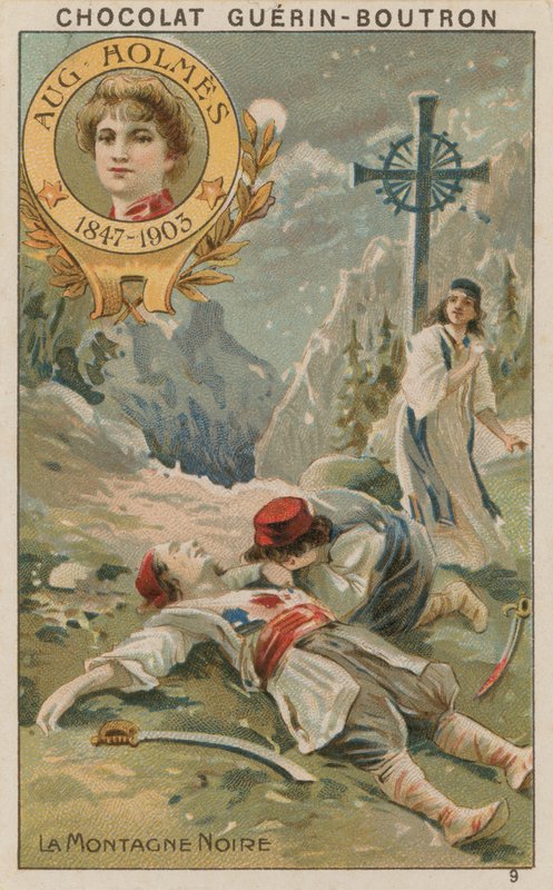 Aug Holmes, Musta vuori tekijältä French School