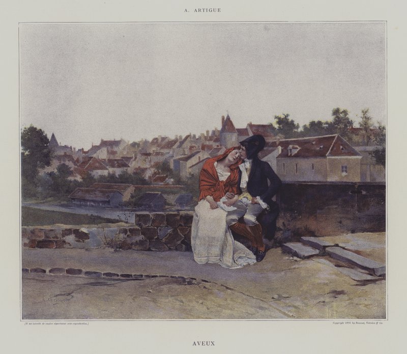 Tunnustukset (väri litho) tekijältä French School