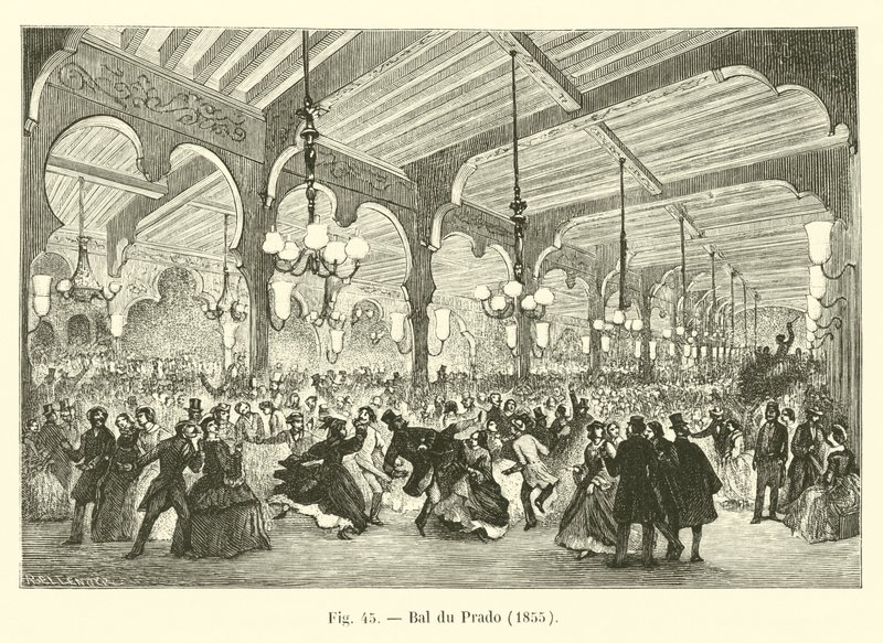 Bal du Prado, 1855 tekijältä French School