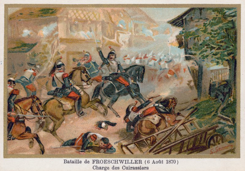 Froeschwillerin taistelu, Cuirassiersin panti tekijältä French School