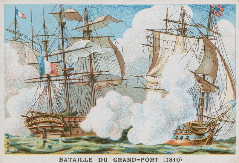 Grand Portin taistelu, 1810 tekijältä French School