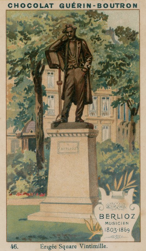Berlioz, muusikko, 1803-1869, Erigee Square Ventimiglia tekijältä French School
