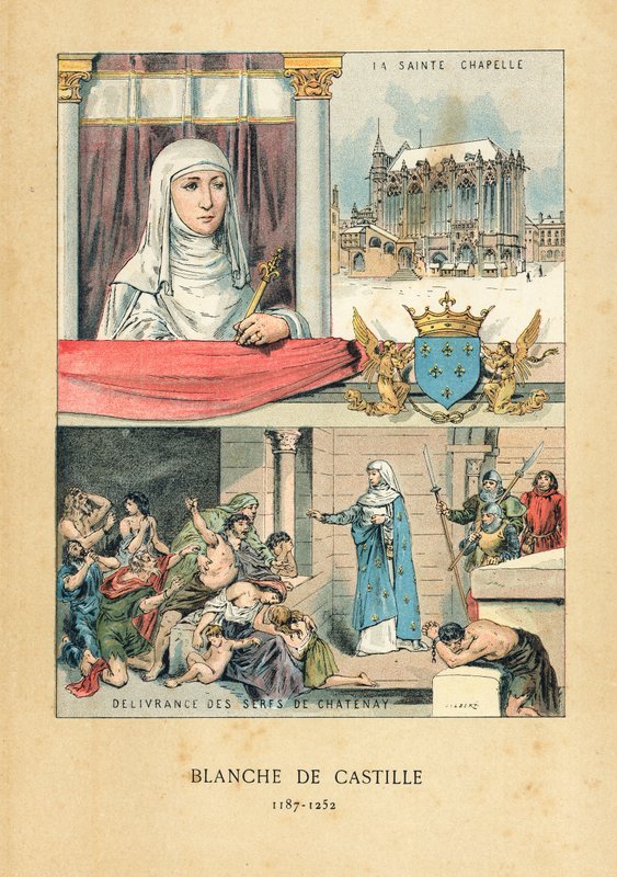Blanche de Castille tekijältä French School