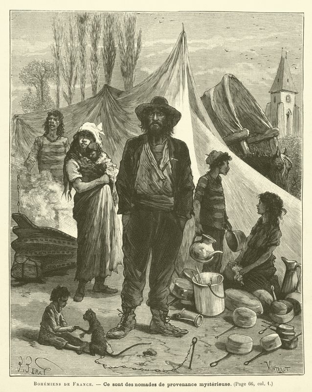 Bohemians of France (kaiverrus) tekijältä French School