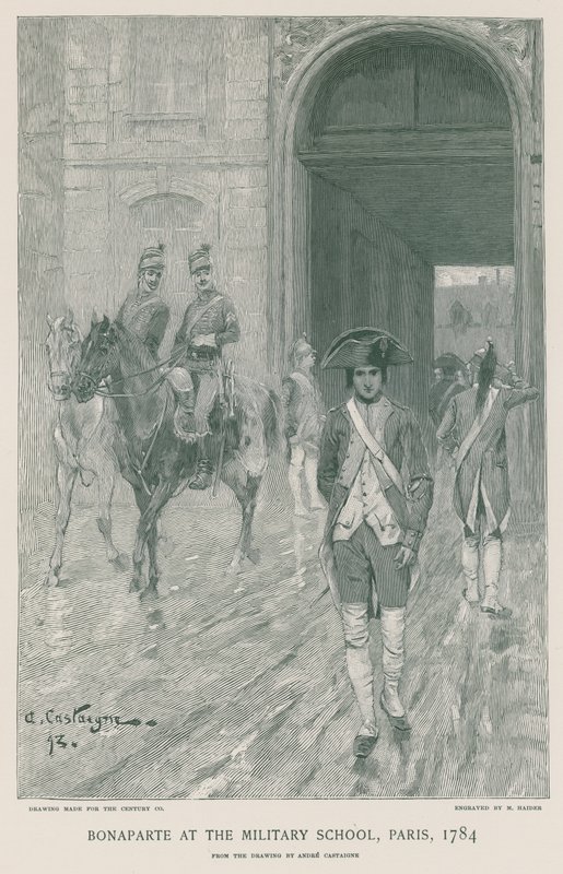 Bonaparte sotakoulussa tekijältä French School