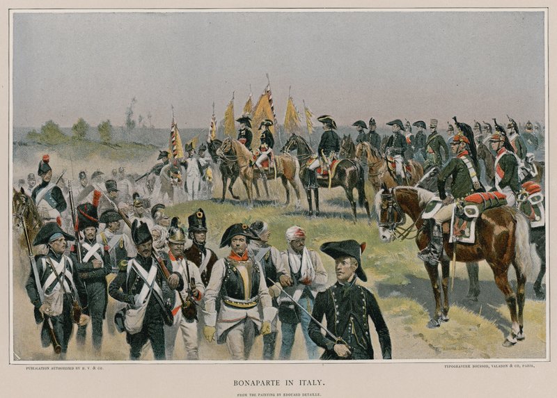 Bonaparte Italiassa tekijältä French School