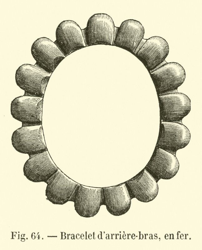 Käsivarsinauha, rauta tekijältä French School