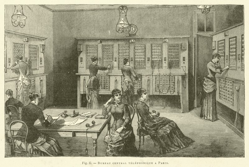 Bureau Central Phoneique a Paris (kaiverrus) tekijältä French School