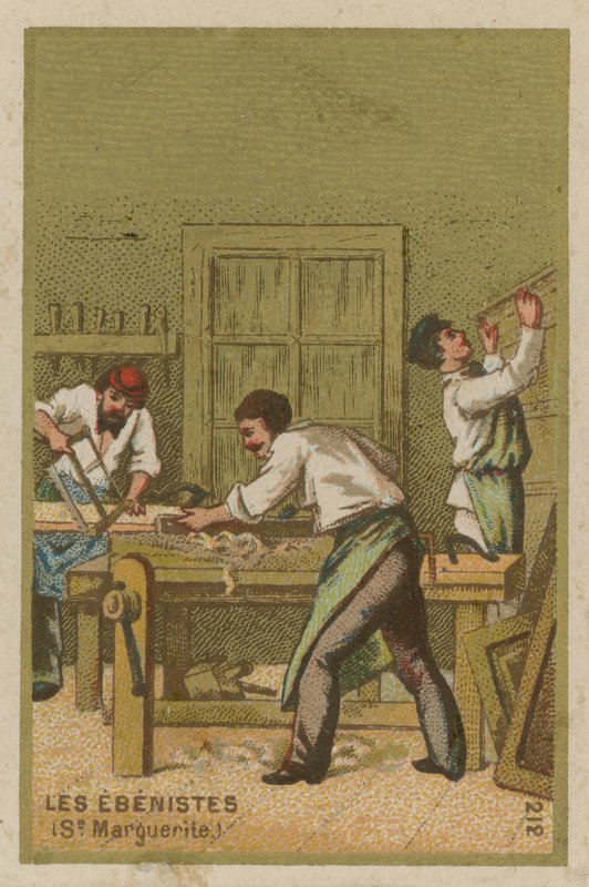 Puuseppät (Katso Marguerite) tekijältä French School